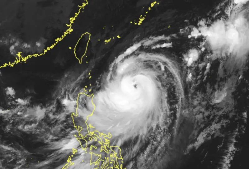 ▲每年1月至5月平均有2.53個颱風生成，但2024年直至今（23）日，台灣所在的西北太平洋仍還沒有颱風生成。（示意圖／翻攝自日本氣象廳）
