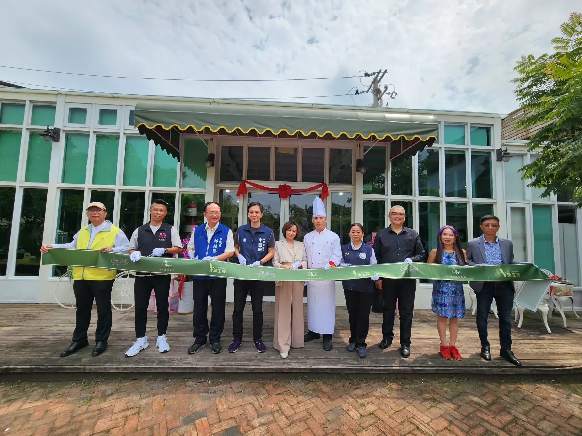 ▲新住民開辦「津田蔬食餐廳」。（圖／紫莉集團提供）