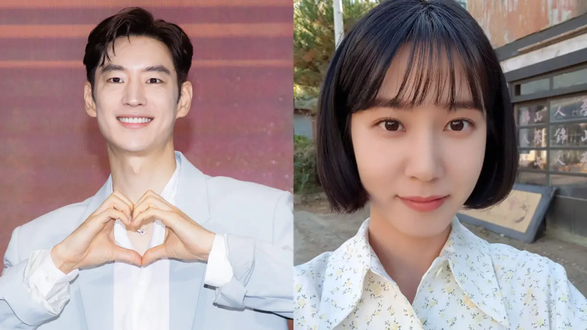 ▲李帝勳（左圖）昨日晚間腹痛緊急開刀，經紀公司證實消息，並公告原定釜山影展主持工作喊卡，與曾在古裝劇《秘密之門》演出夫妻檔的朴恩斌無緣合體。（圖／記者陳雅蘭攝、翻攝自朴恩斌Instagram）