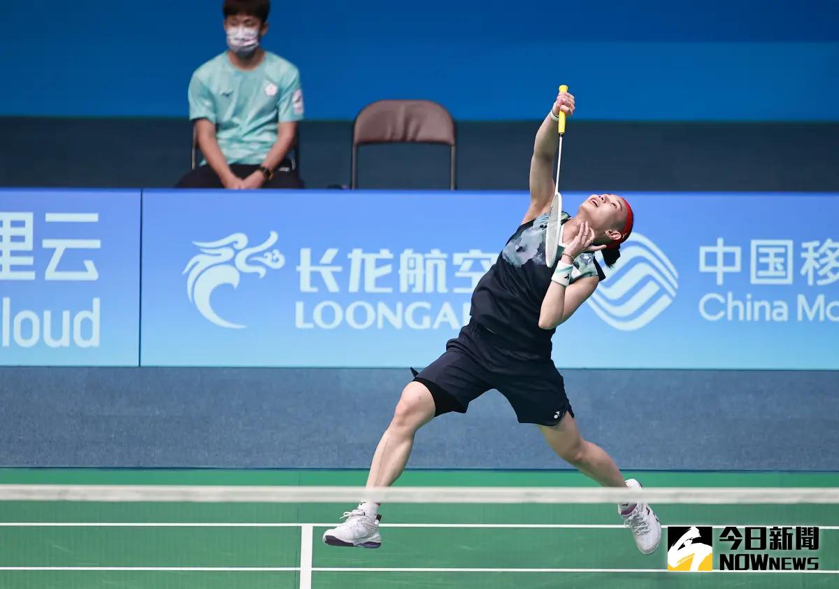 ▲杭州亞運羽球女子單打戴資穎將在下一輪遇到日本選手大堀彩。（圖／特派記者葉政勳攝 ）