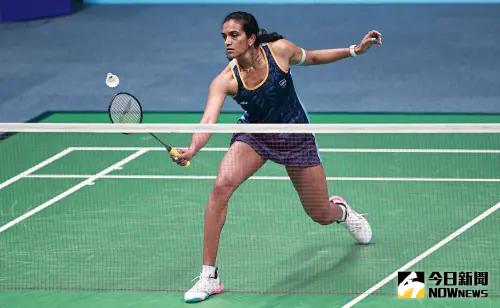 ▲印度女子羽球選手辛度。（圖／特派記者葉政勳攝 , 2023.10.03）