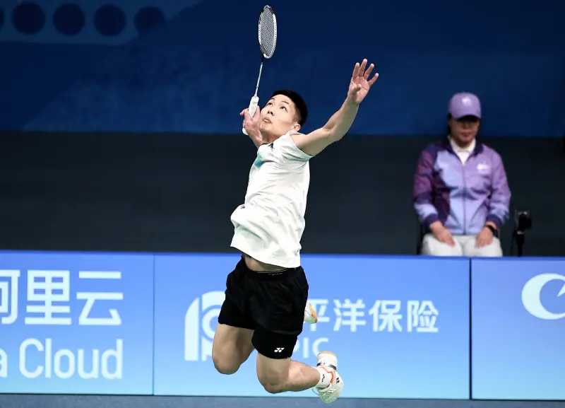 ▲超級500系列日本羽球大師賽，台灣一哥周天成挺進4強。（資料照／記者葉政勳攝 ）