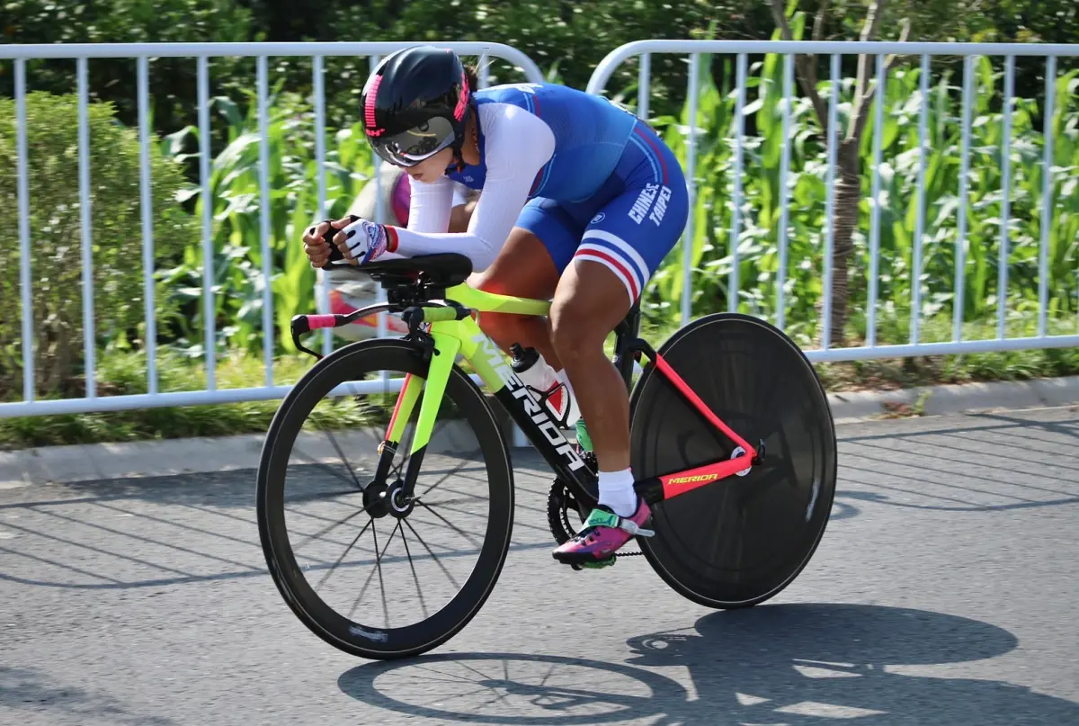 ▲黃亭茵亞運無緣站上頒獎台，但數據超越5年前的自己。官方提供