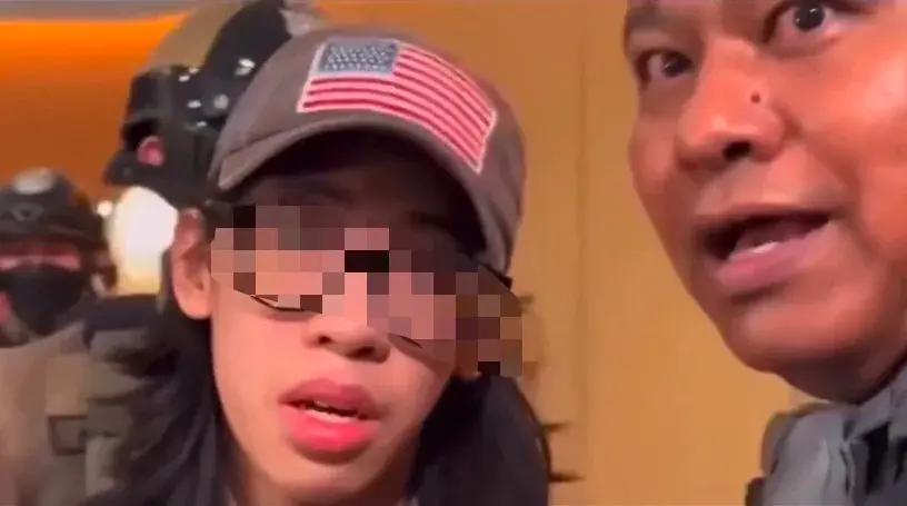 ▲泰國14歲槍手遭警逮捕，他正就讀於泰國私立名校，家境應該不錯。（圖／翻攝自Thaiger）