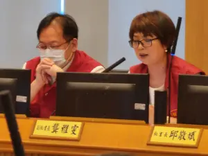 ▲新北市龔雅雯副秘書長於市政會議中表示，「2023台灣設計展」新北準備好了!。