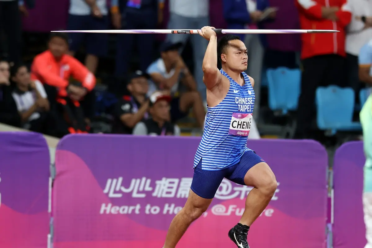 ▲台灣男子標槍選手鄭兆村坦言自己因傷所苦，在手術後目前已經失去在亞運的競爭力。（圖／中華奧會提供）