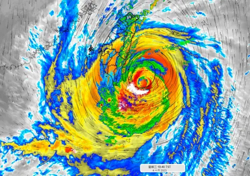 小犬颱風「變瘋狗猛嘯」！蘭嶼風速計全陣亡　刷新氣象史39年紀錄
