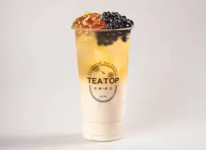 ▲TEA TOP「鮮奶茶買一送ㄧ」！國慶免費發10000杯。（圖／TEA TOP提供）