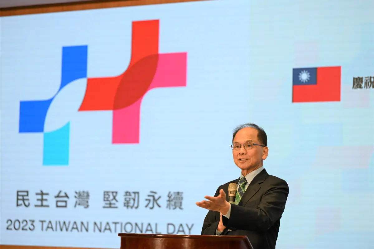 ▲2023年國慶主視覺公布之後，引發在野質疑有意淡化中華民國色彩。（圖／內政部提供）