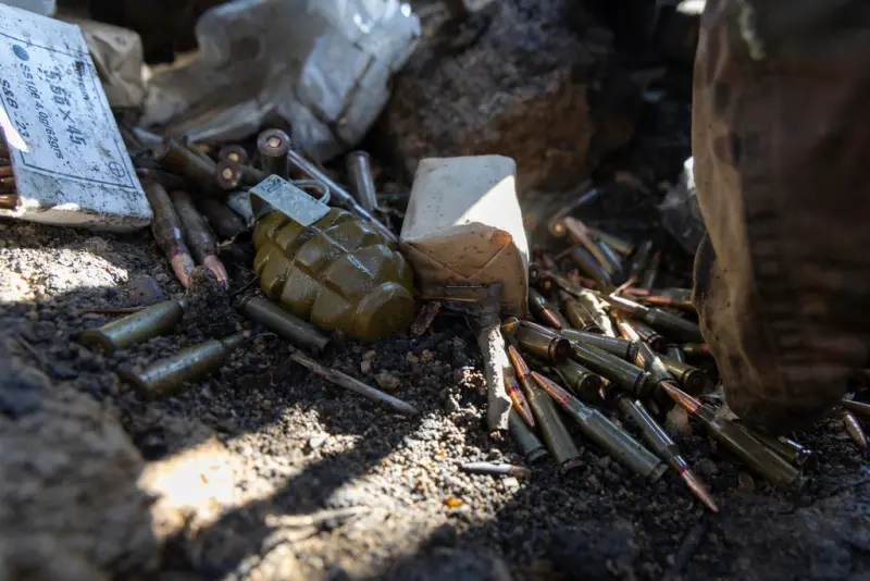 ▲美國軍方今天指出，已將一批繳獲的伊朗小型武器彈藥交付給烏克蘭。示意圖。（圖／美聯社／達志影像）