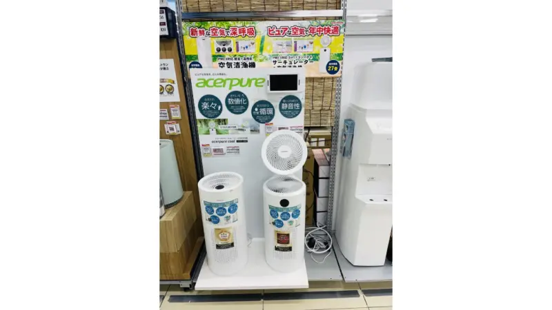 ▲台灣品牌 Acerpure 空氣清淨機熱銷日本。（圖／截自批踢踢實業坊）