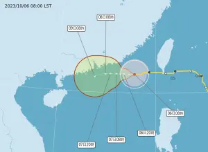小犬颱風11:30海警解除！「3地區」暴雨還沒停　雙十連假天氣出爐
