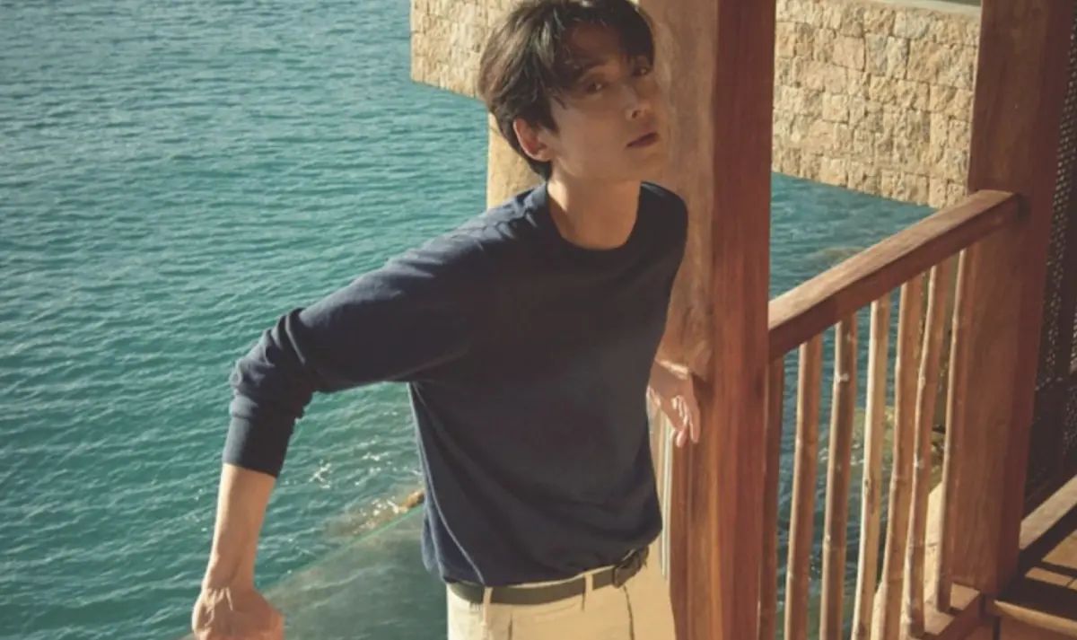 ▲韓國許多知名藝人都選擇來越南中部芽莊渡假，帶動韓國民眾的芽莊旅遊熱潮。圖為韓國演員鄭敬淏今年在芽莊Ninh Van Bay渡假村的旅遊照片。（圖／翻攝自Instagram）