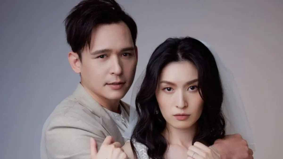 ▲倪安東（左）挺過渣男風波，與管罄不倫戀修成正果。（圖／翻攝自管罄IG）