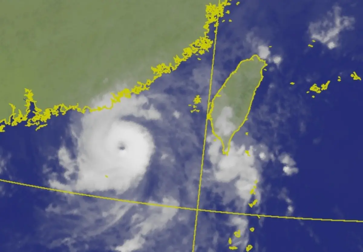 ▲近期颱風出現悟空、山神等特殊取名，提到特別的颱風名字，2023曾侵台的「小犬颱風」一定讓民眾印象深刻。（圖／中央氣象署）