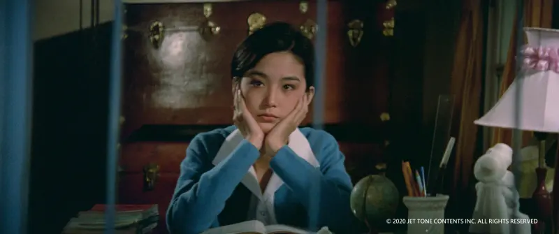 ▲林青霞19歲時的出道作《窗外》，台灣首映等了半世紀，她在片中大談禁忌師生戀的青澀樣，終於要曝光。（圖／金馬執委會）