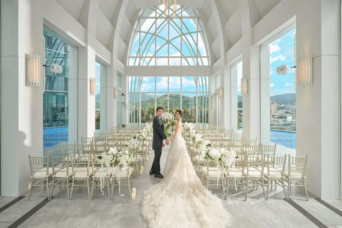 ▲台北漢來大飯店將於明（7）日起正式對外營運，斥資近60億，全棟結合綠建築及智慧奢華概念的五星級飯店，打造425間客房，有6間餐廳，還有超美的無邊際游泳池與戶外禮堂。（圖／台北漢來飯店提供）