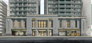 ▲台北國賓皇宮酒店預計2028年開業，圖為3D模擬示意。（圖／台北國賓提供）