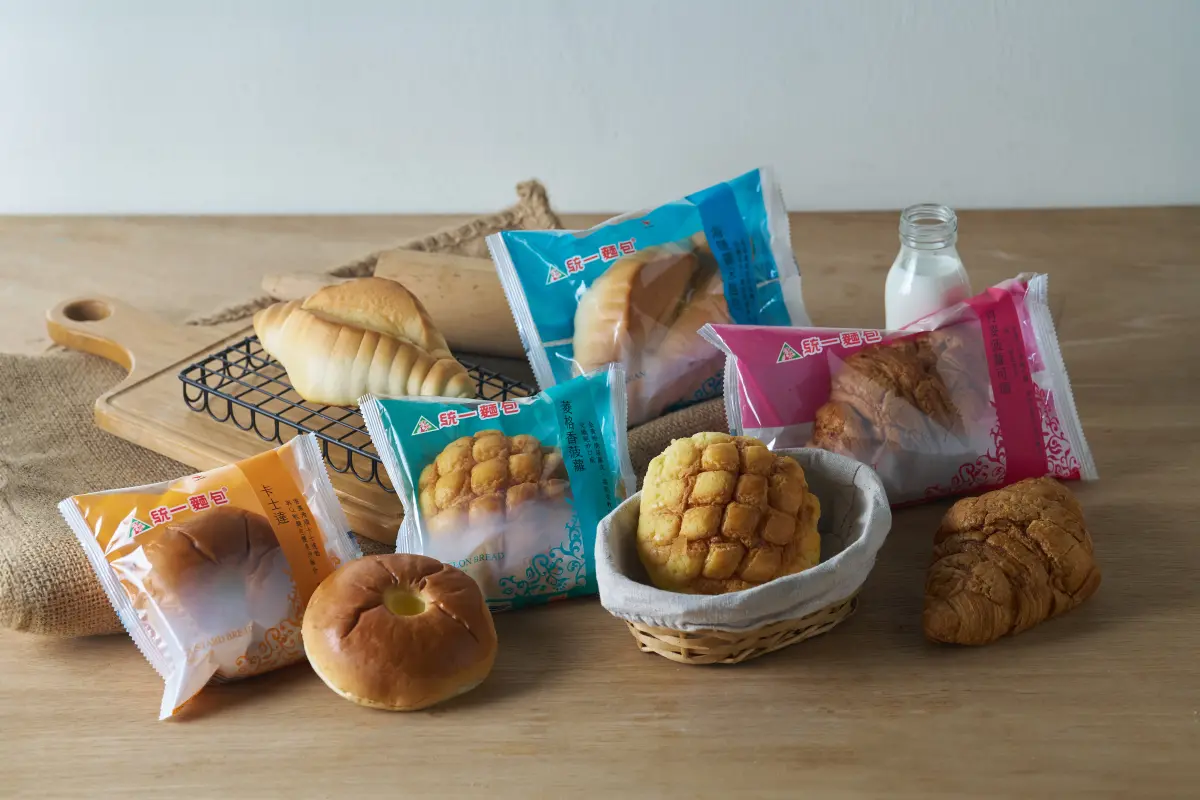 ▲統一麵包深受大家喜愛且熱銷的「四大天王」麵包各擁特色，其中菱格香菠蘿更是獲得國際美食評鑑的肯定！（圖/NOWnews攝）