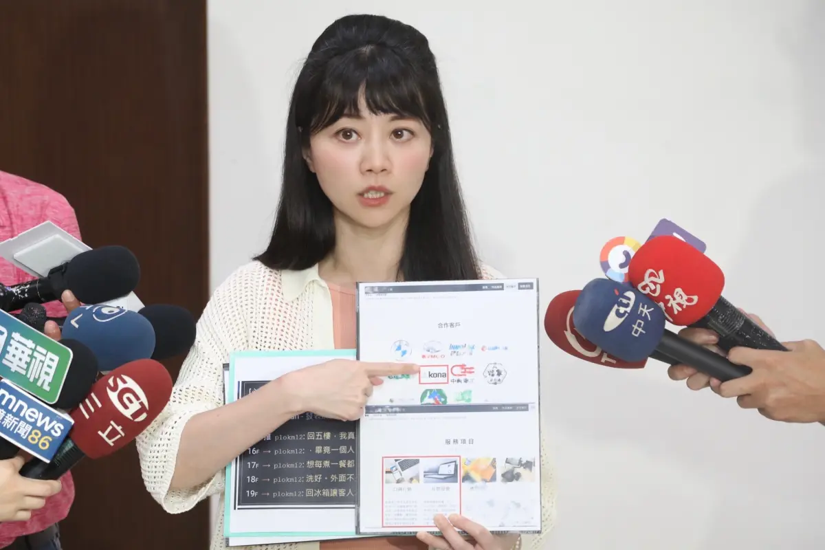 ▲高嘉瑜今（6）日表示，她贊同今天的法律判決，這些都是林先生自己造成的。（圖／高嘉瑜辦公室提供）