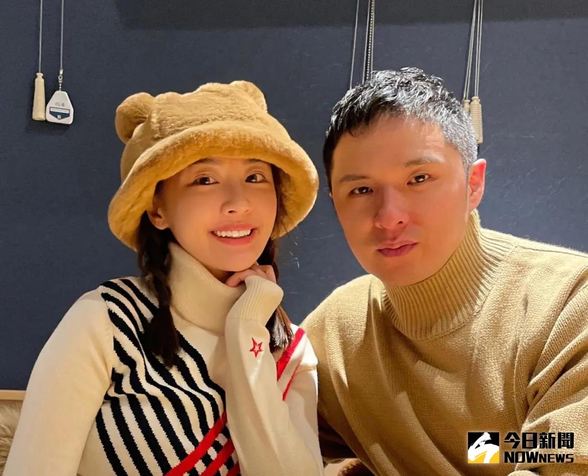 ▲賴薇如（左）與男友邱樂偉（Royal）傳出為了能做試管嬰兒，兩人早已登記結婚，希望在40歲前拚出第一胎，經紀人也證實此事。（圖／邱樂偉提供）