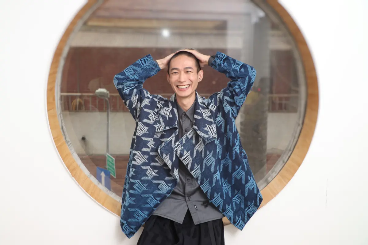 ▲黃河入圍本屆金鐘獎，解釋9年前被傳「激戰80女」真相，以及正妹女友被曝光後的反應。（圖／記者陳明中攝）