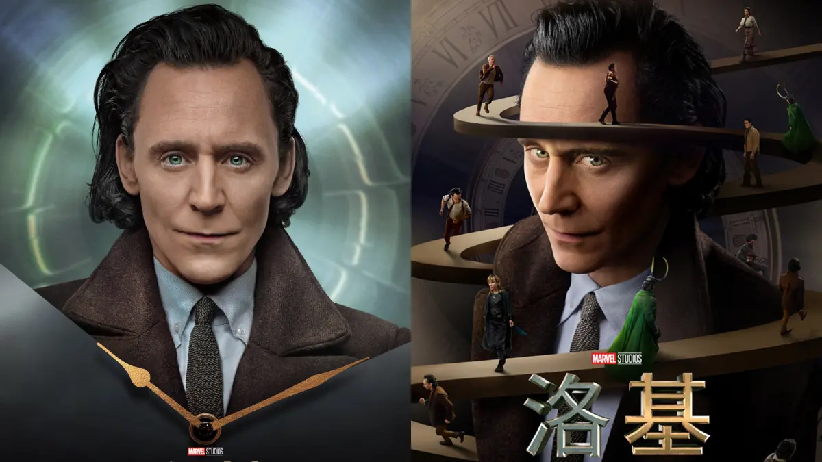 ▲漫威影集《洛基》第二季來了，「最帥男神」湯姆希德斯頓（中）帥氣回歸主演。（圖／Disney+ ）