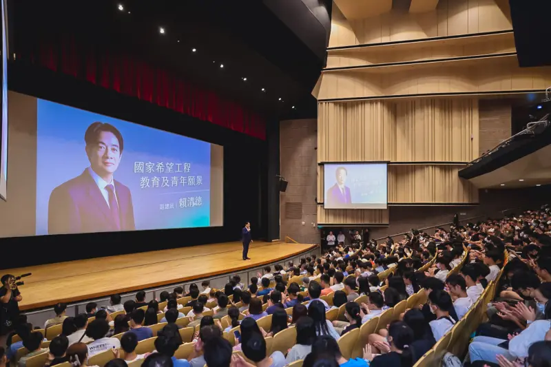 ▲賴清德日前赴中山大學演講，被女大生問及如何解決黨內貪汙弊案，未料卻遭網友肉搜攻擊。（圖／賴清德競辦提供）