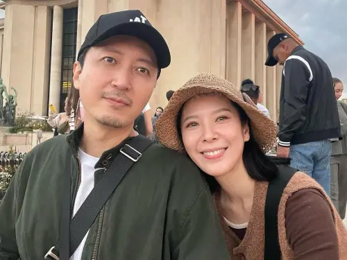 ▲天心（右）與老公金英敏（左）感情甜蜜穩定。（圖／翻攝自天心IG）