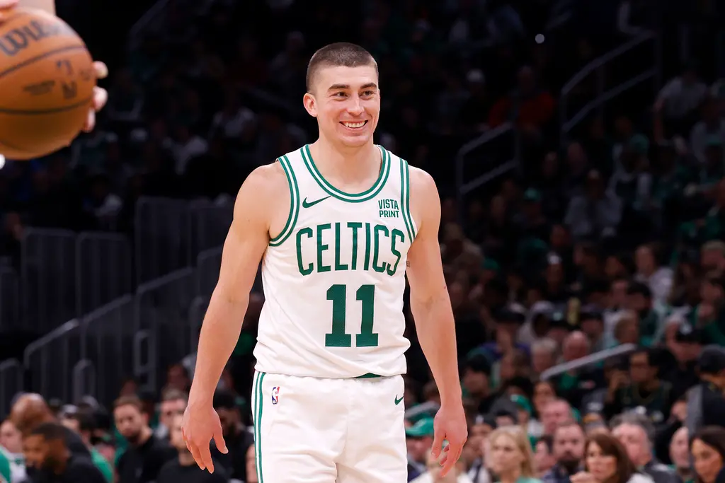 ▲綠衫軍Pritchard今全場出戰31分鐘，20投10中、三分球15中7，拿下27分、10助攻、4籃板。（圖／美聯社／達志影像）