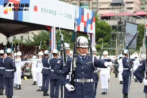 ▲112年國慶大會暖場表演。（圖／記者陳明中攝）