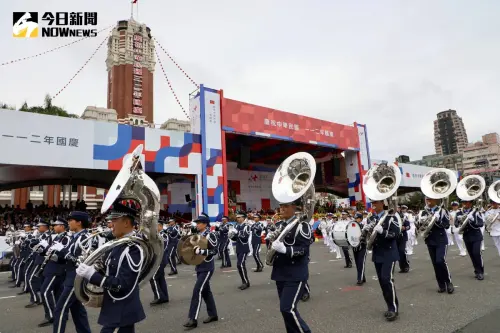 ▲112年國慶大會暖場表演。（圖／記者陳明中攝）