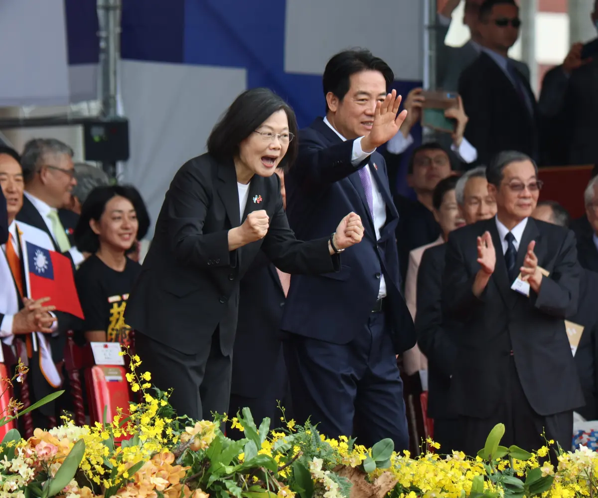 ▲蔡英文發表最後一次國慶演說。（圖／記者陳明中攝，2023.10.10）