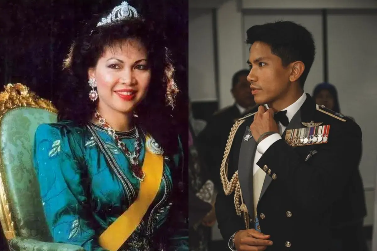 ▲空姐瑪麗亞姆（左）嫁入王室當王妃，有名的帥哥馬丁王子（右）便是她的兒子。（圖／翻攝自X，原稱推特）