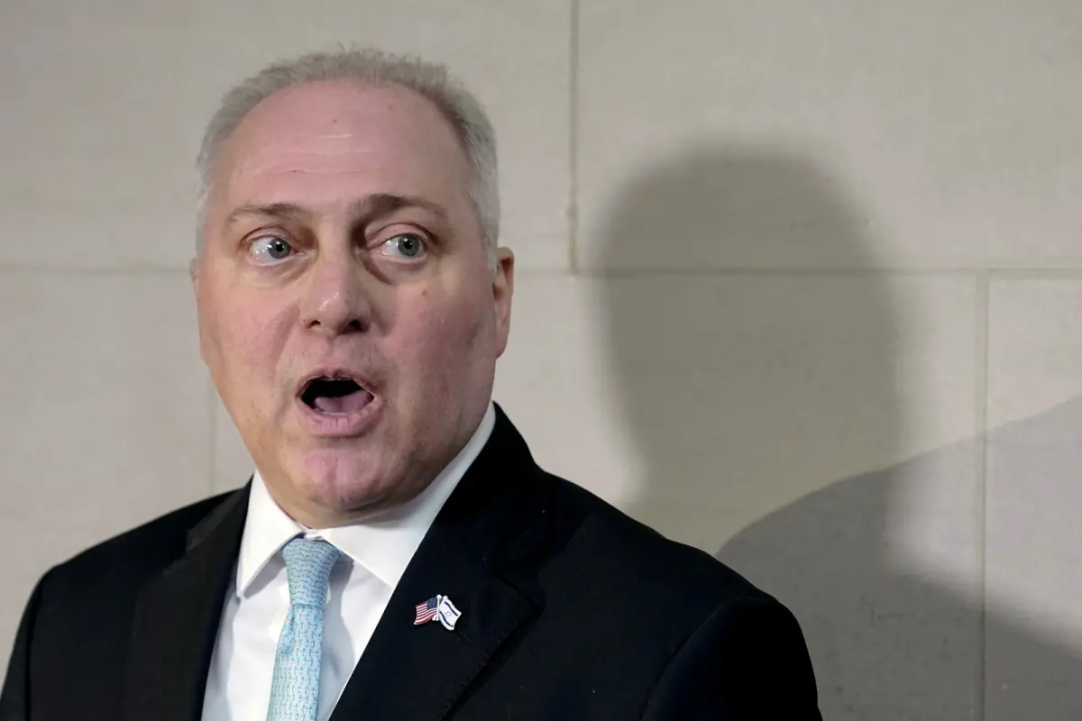 ▲美國共和黨眾議員史卡利塞，雖然獲提名出任眾議院下任議長，但沒能取得全院表決當選所需的217張票，因此退出這場選戰。（圖／美聯社／達志影像）