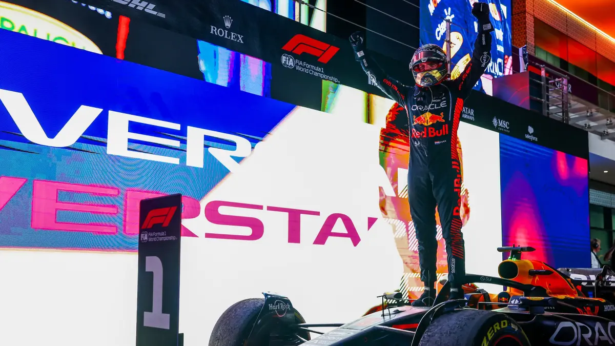 ▲封王三連霸！Red Bull 車隊 Max Verstappen 奪世界冠軍　