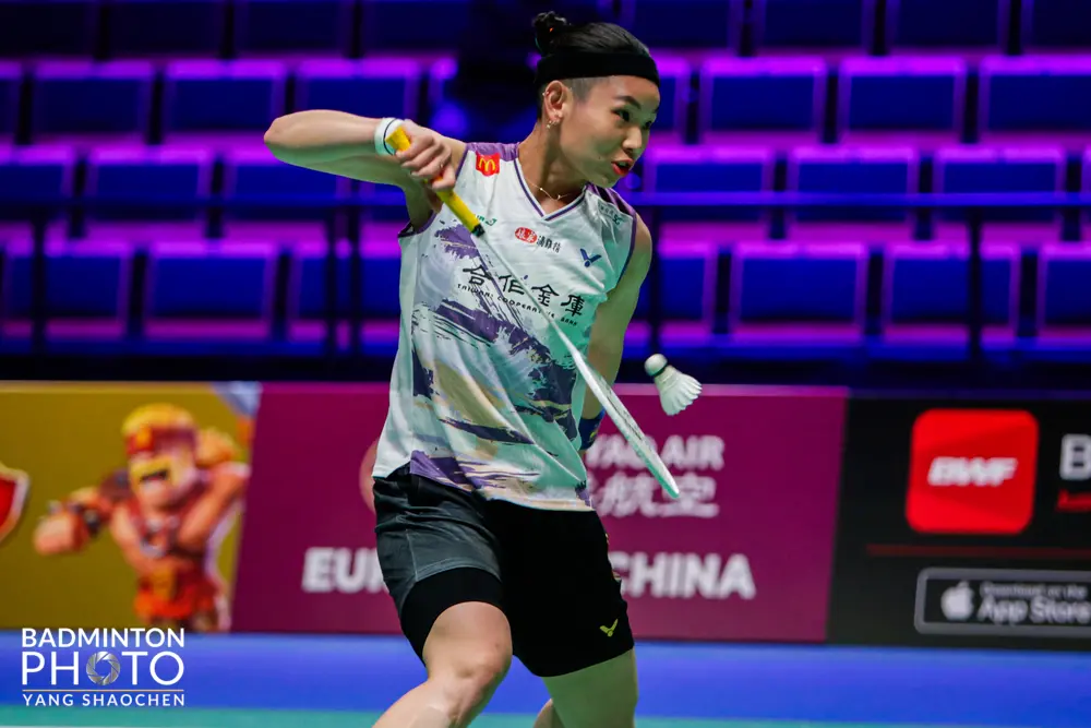 ▲戴資穎在北極公開賽輕鬆擊敗泰國好手Katethong前進8強。（圖／戴資穎臉書）