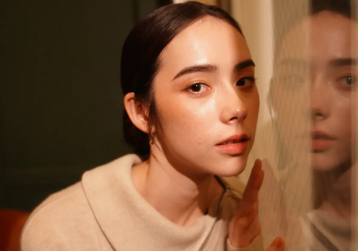 ▲林奕嵐仍是母胎單身，隔罩親親巫建和「正常交朋友」。（圖／周子娛樂）