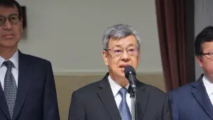 影/允諾讓消防員得到最好保障!陳建仁:政府做大家後盾