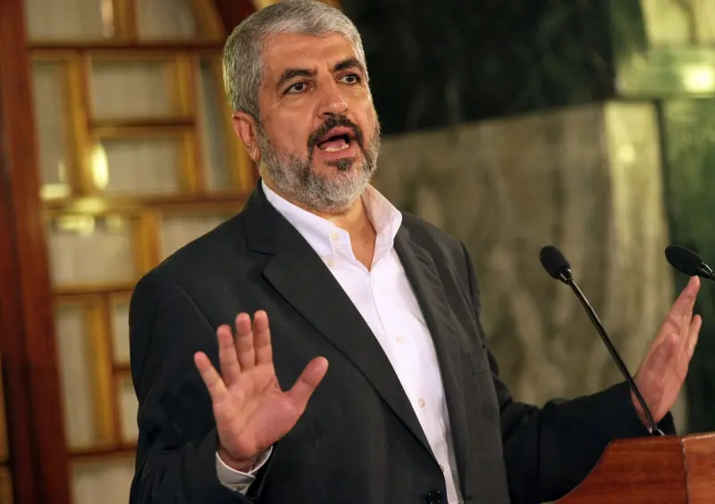 ▲哈馬斯前任領袖梅夏爾呼籲全球穆斯林挺身而出，聲援巴勒斯坦、反抗以色列。資料照。（圖／美聯社／達志影像）