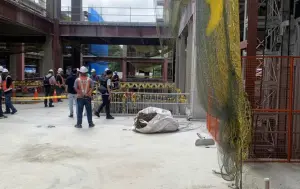 北市「自來水園區」新建工程傳工安意外！越南工人失足12樓墜B1亡
