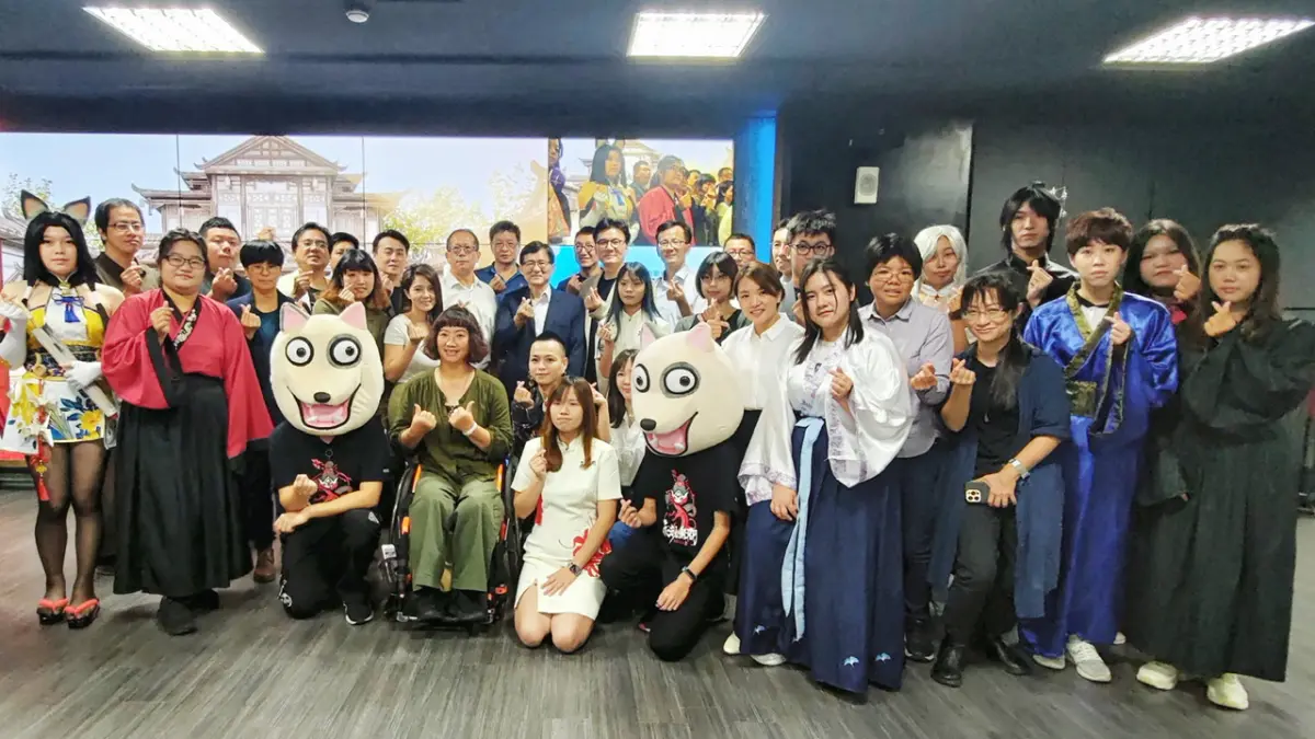 ▲樹科大今(13)日舉行「虛擬運動科藝館」啟用典禮。（圖／樹科大提供）