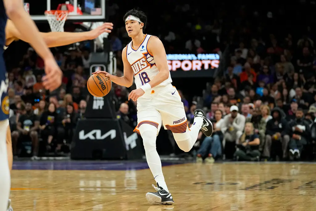 ▲日本籃協出台新規定「國家隊無退役制」，引鳳凰城太陽日籍球員渡邊雄太不滿。（圖／美聯社／達志影像）