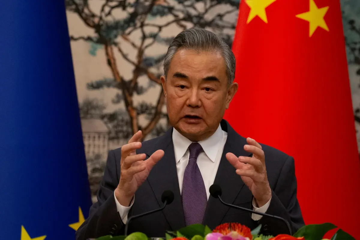 ▲中共中央政治局委員、中央外辦主任王毅表示，中美關係面臨最大的挑戰是「台獨」。資料照。（圖／美聯社／達志影像）