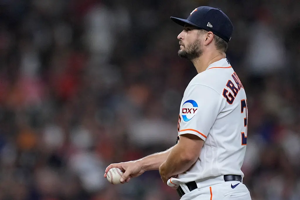 ▲太空人隊守護神Kendall Graveman，在近期季後賽很難上場。（圖／美聯社／達志影像）