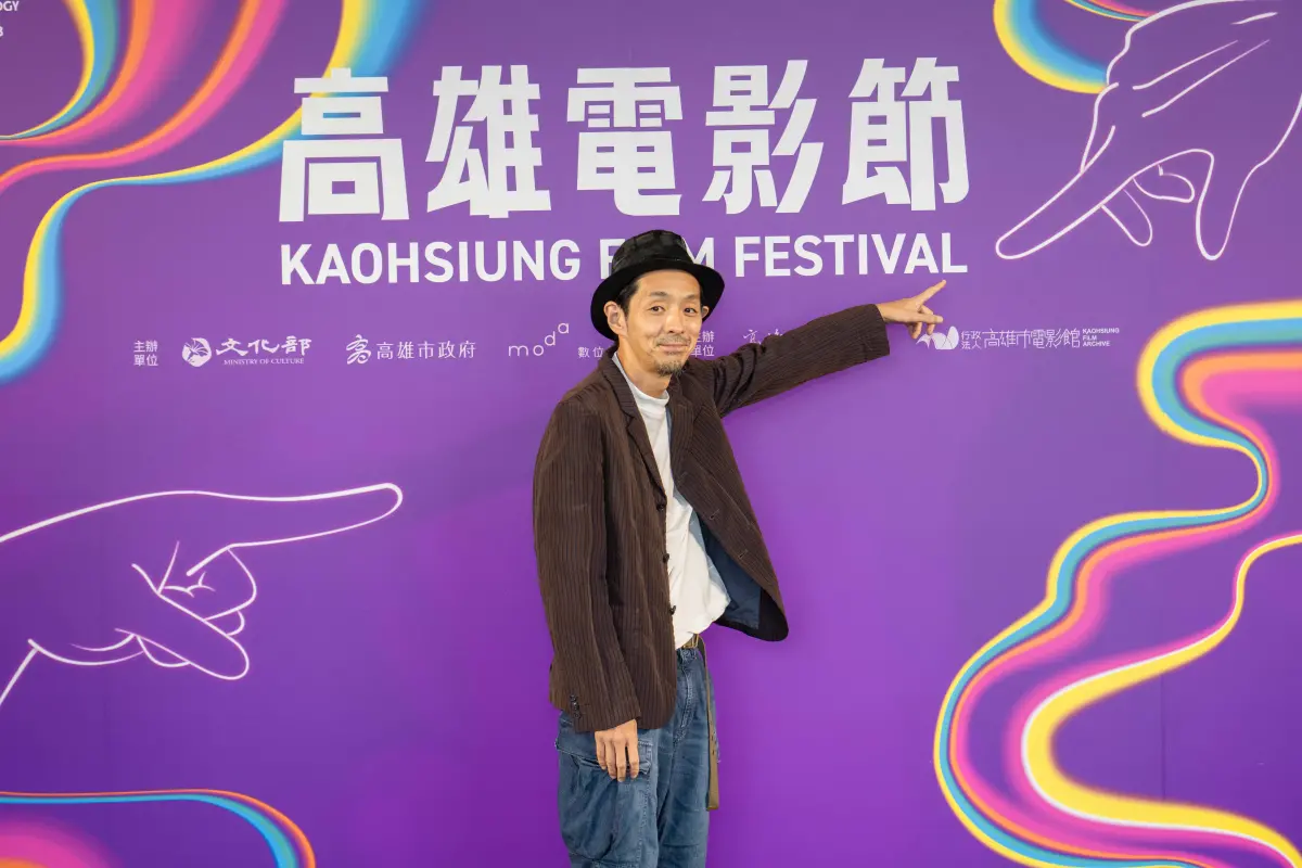 ▲53歲日本鬼才編劇宮藤官九郎，受邀出席高雄電影節，悲嘆自己成為「老害」：「邀年輕人喝酒被當騷擾。」（圖／高雄電影節）