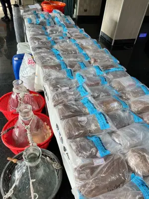颱風夜製毒　警破南投山區毒工廠扣313公斤安毒
