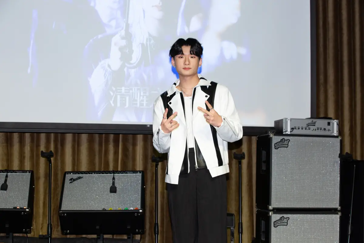 ▲范范（范庭瑜）今年18歲，他提到已經談過4段戀愛，信心十足表示不怕被抖出黑歷史。（圖／范特希工作室提供）