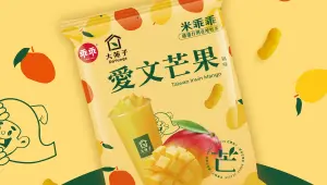 乖乖聯名大苑子推「愛文芒果」口味　國民零食金牛角嗑「麻辣鍋」
