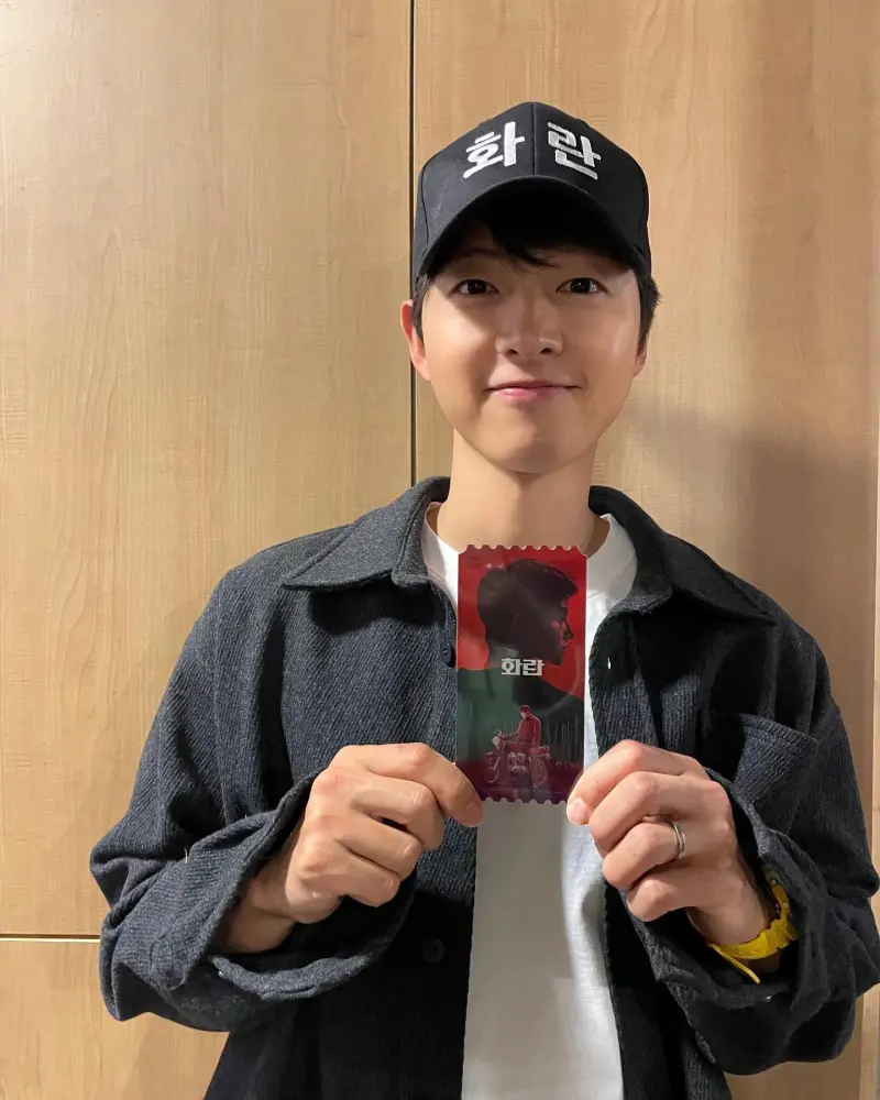 宋仲基分享初為人父、育兒的心情。（圖／翻攝自宋仲基IG）